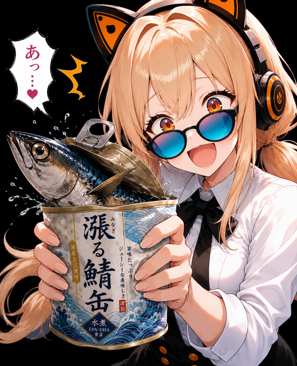 シルクハットちゃんとセルフィー