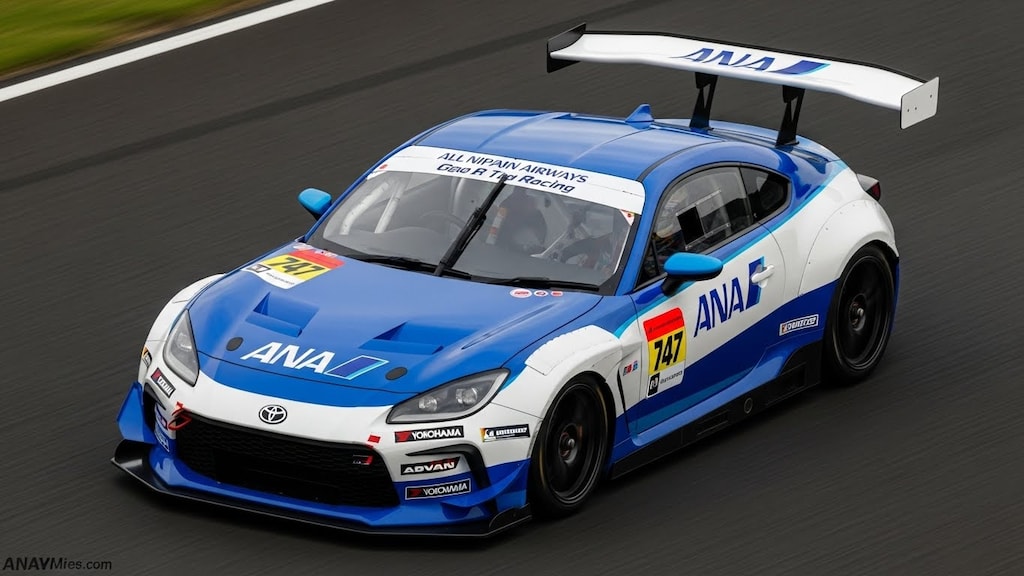 ANA GR86レーシングカー