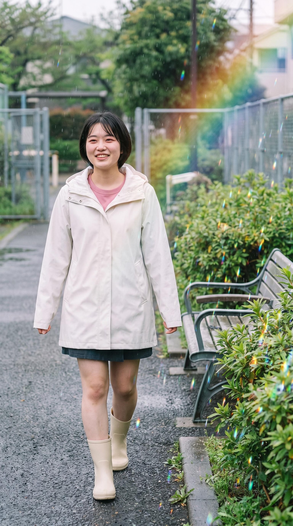 Walking Through a Rainbow