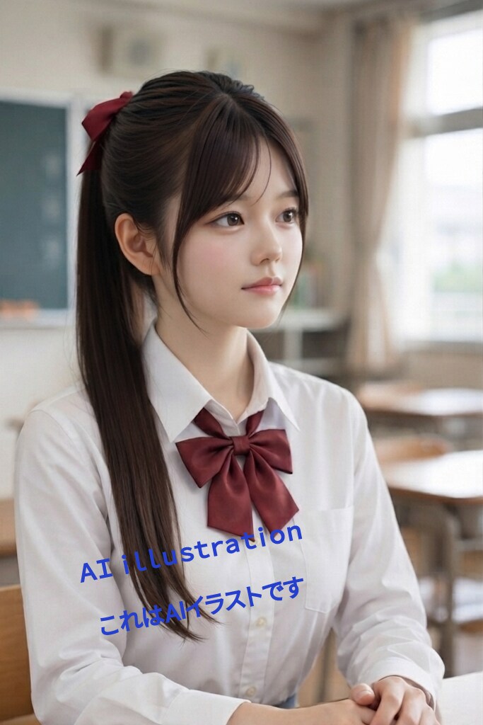 初恋の子は、この日まで“ポニーテール美少女”だった。  数日間、彼女は泣きそうだったのに…  その日は、なぜか彼女への関心が薄れていて……穏やかな表情以外は気付けなかった。  夕方＿＿