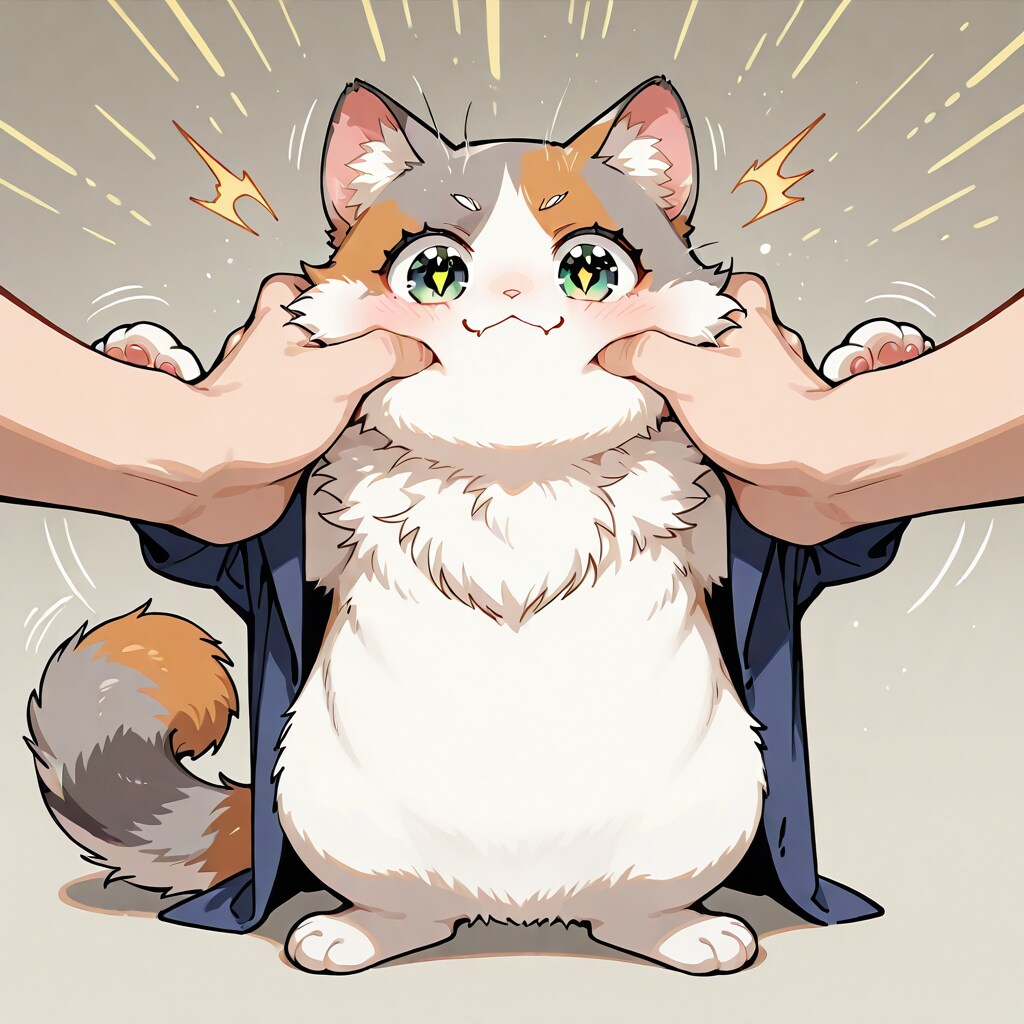 ３猫パンチ合戦