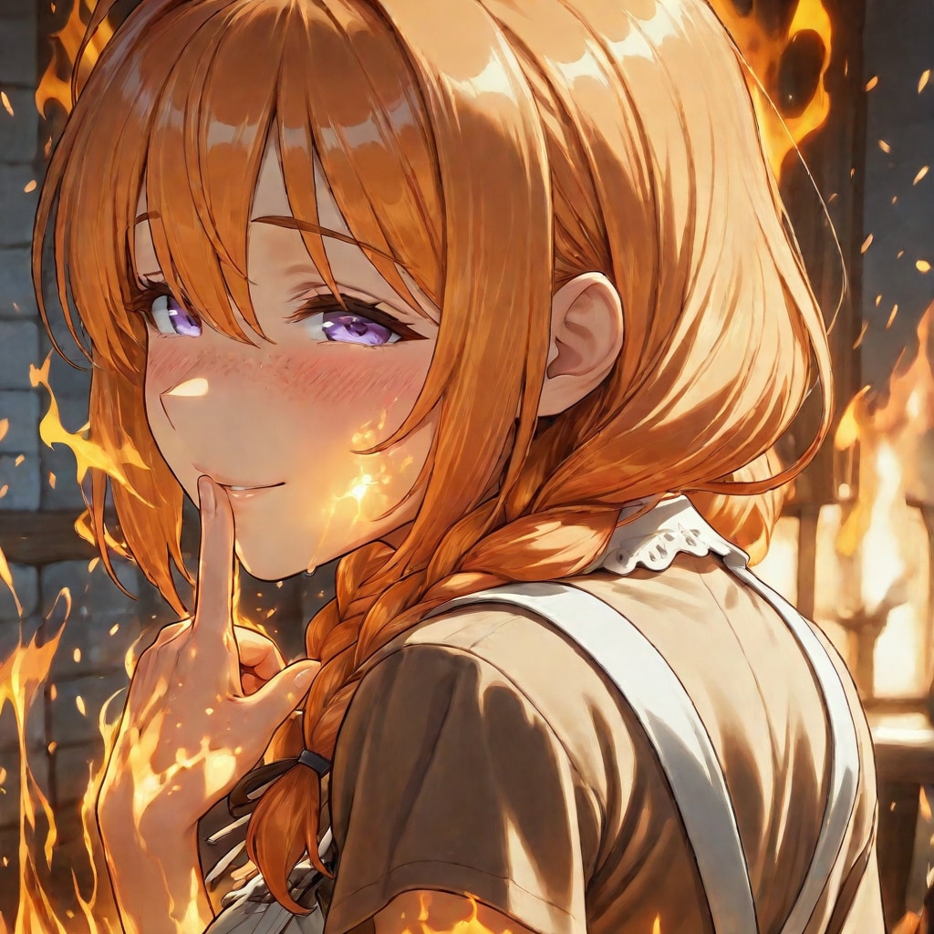 へへっ、燃えましたか？