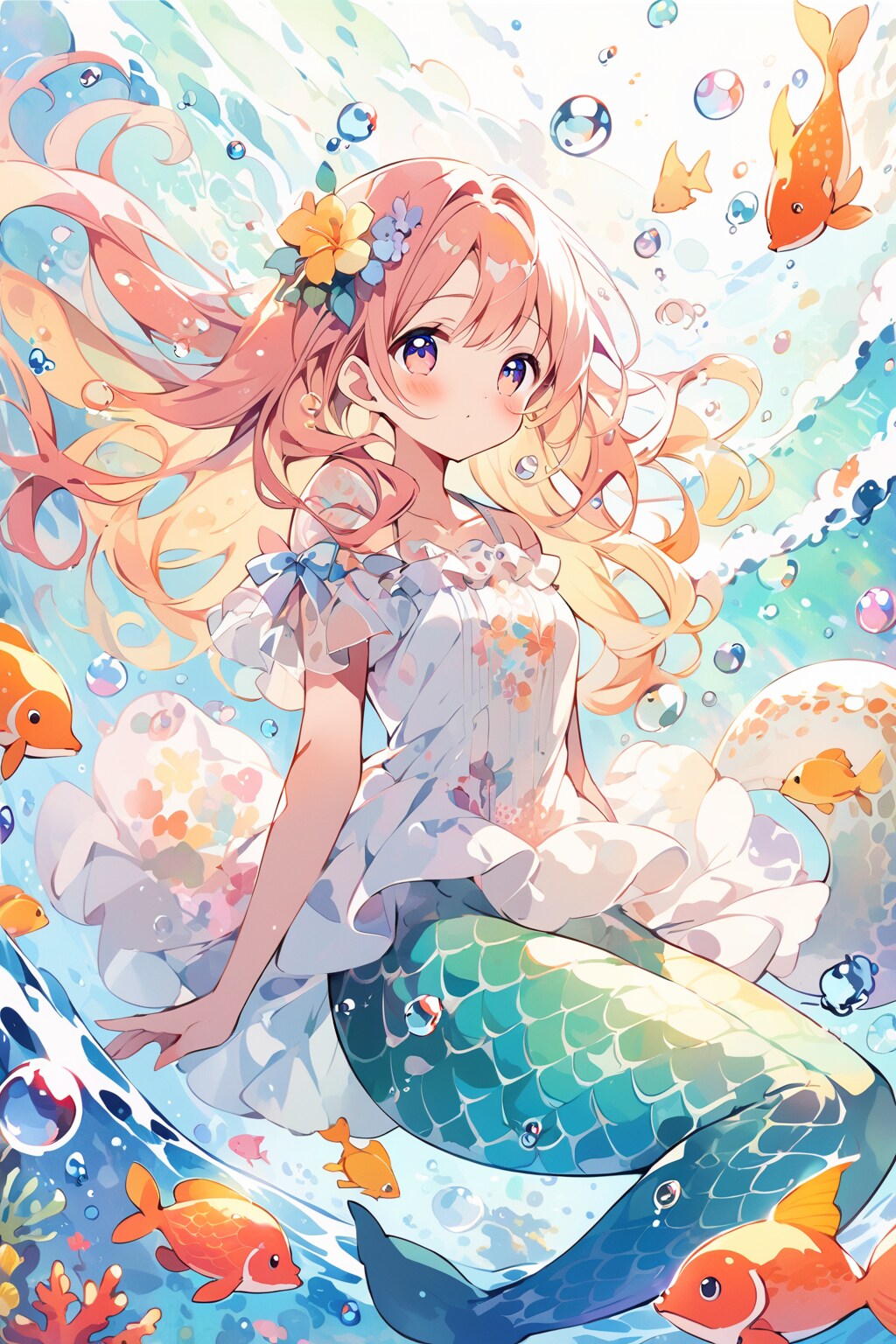 美しい海の中