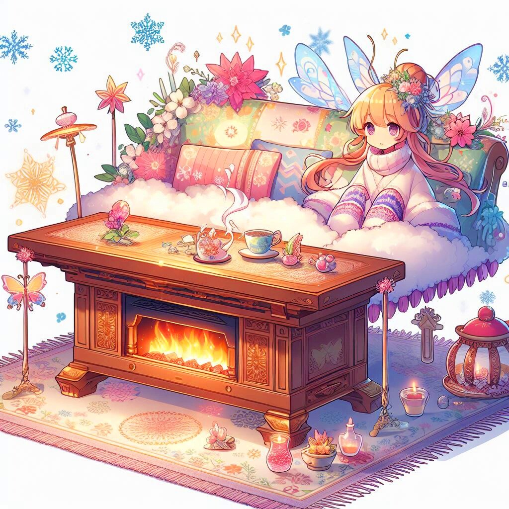 DALL·E 3にとってのこたつ★(11枚)