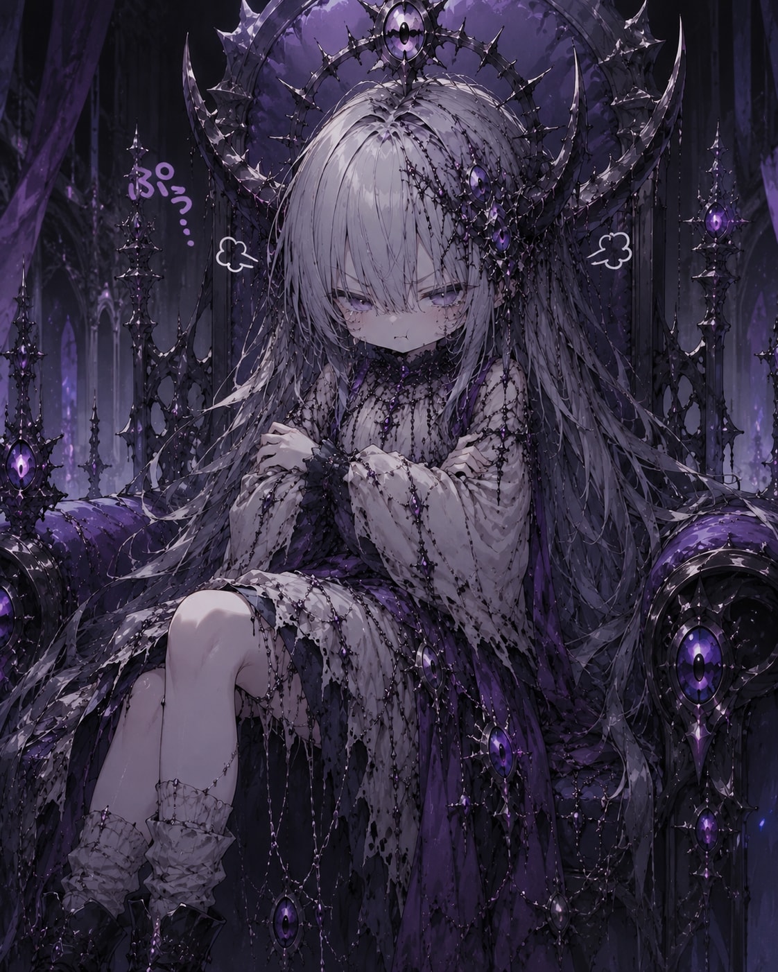 拗ねちゃった、