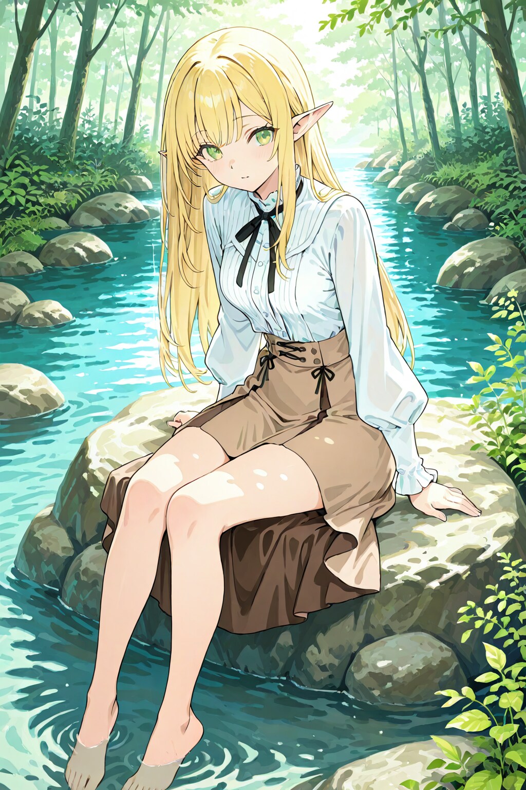 エルフ | の人気AIイラスト・グラビア