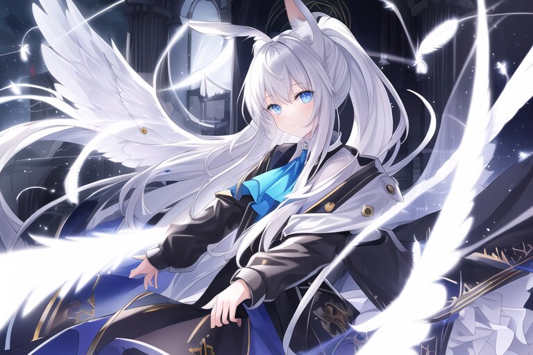 白翼の白兎