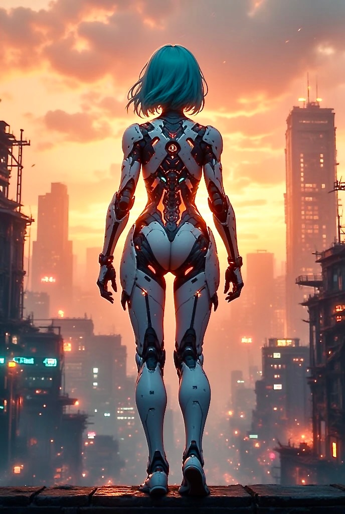 キカイダー雫01💧後ろ姿