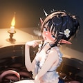 貴族たちはエルフ少女の蟲風呂自慰の観賞を趣味にしている 4枚目