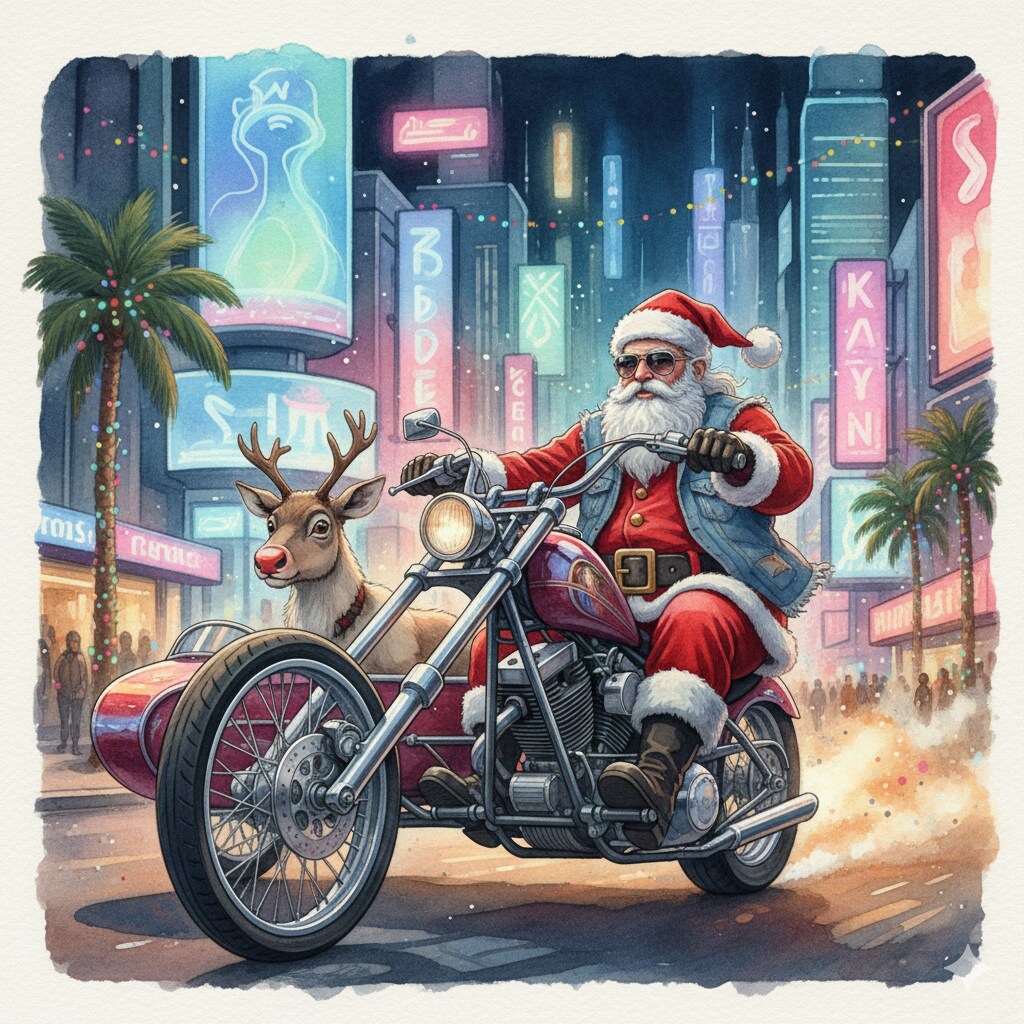 オフのサンタ達