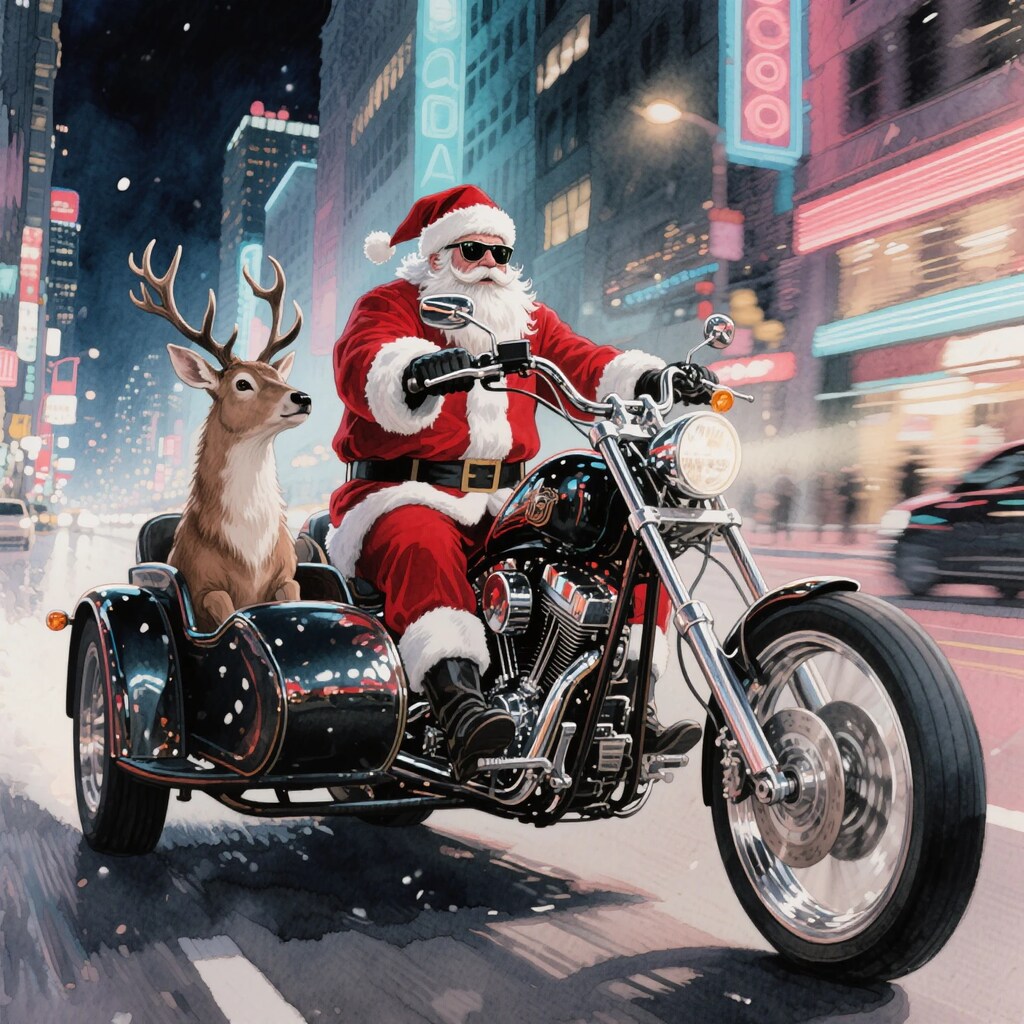 オフのサンタ達