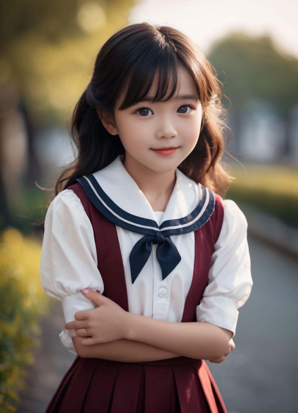 SDXL習作5 実写風女子