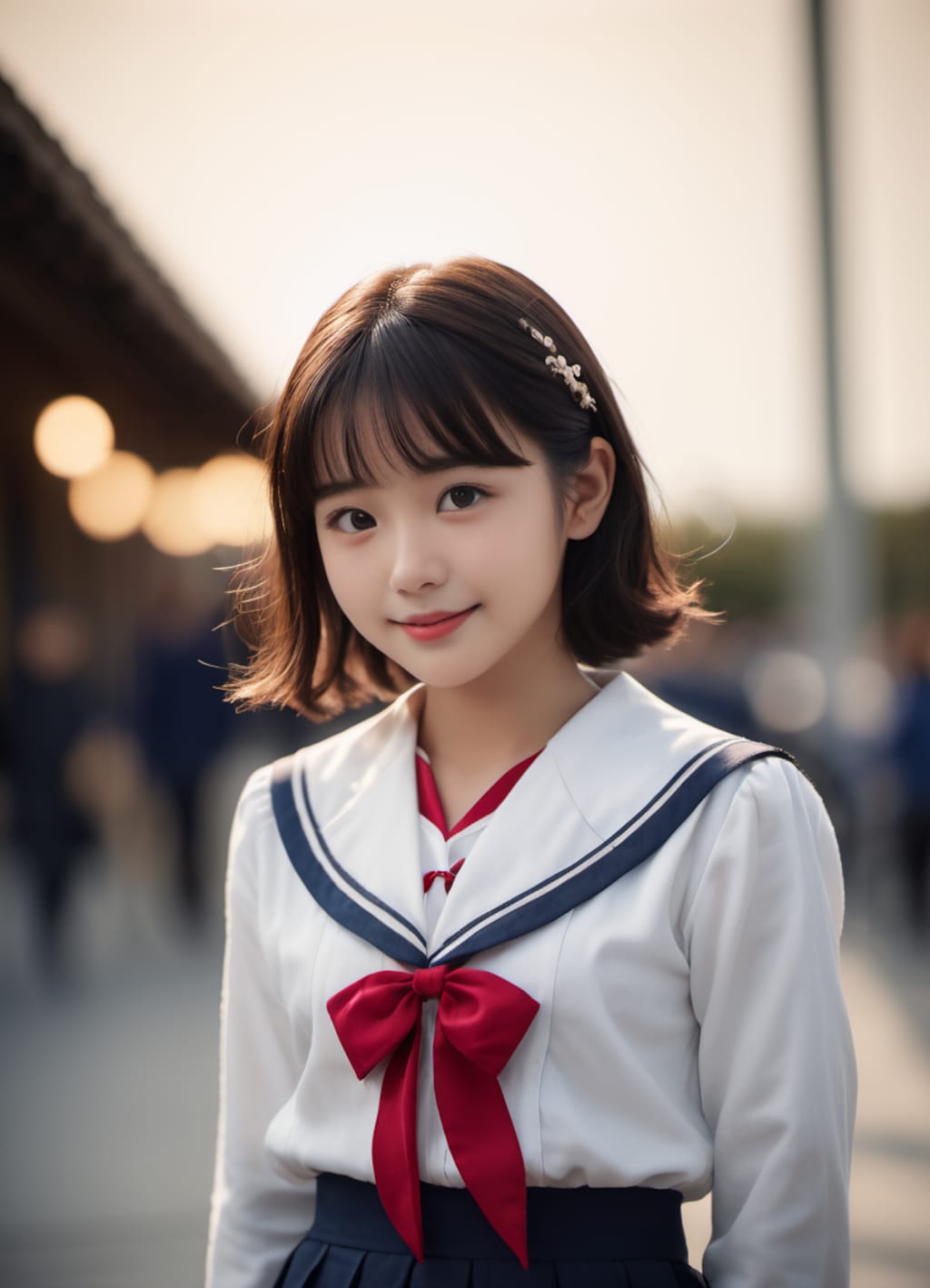 SDXL習作5 実写風女子