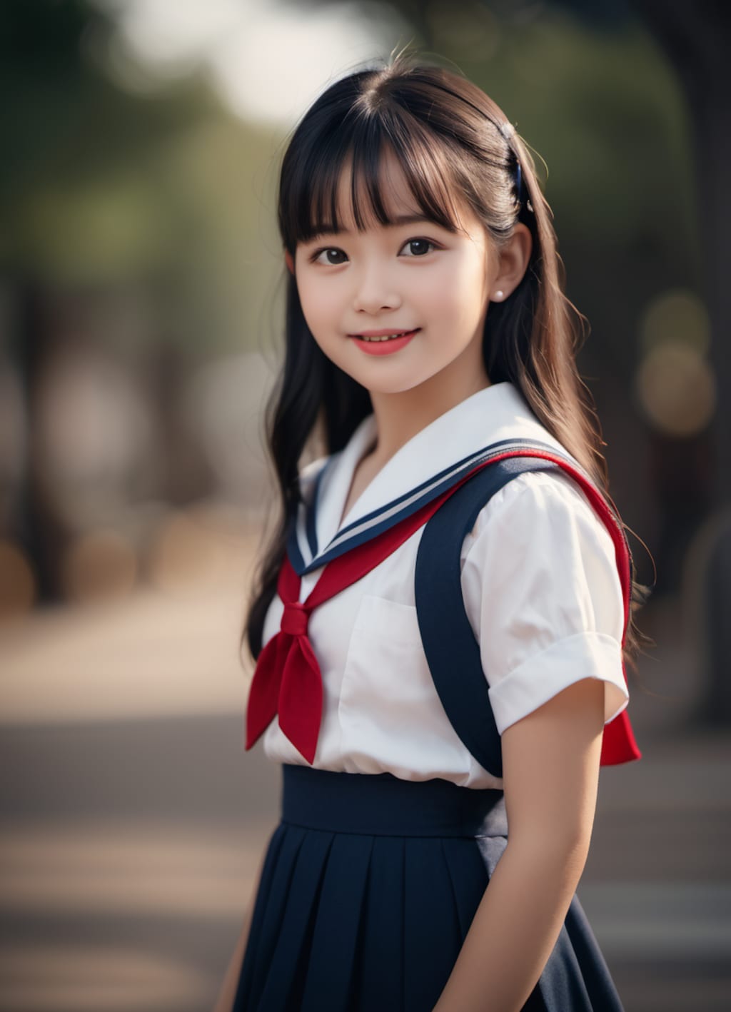 SDXL習作5 実写風女子