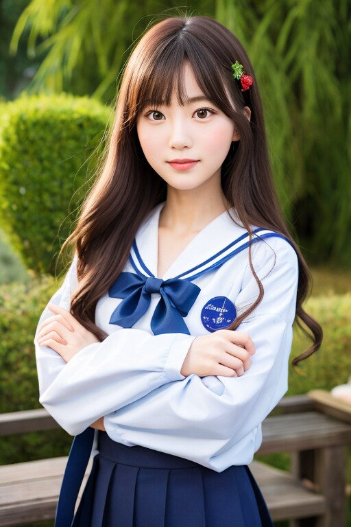 102　伝統的セーラー服に挑む