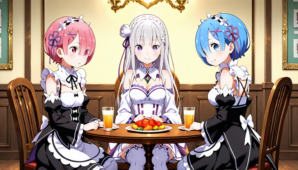 リゼロ（同じプロンプトでAIモデル毎の出力結果の違いを検証）