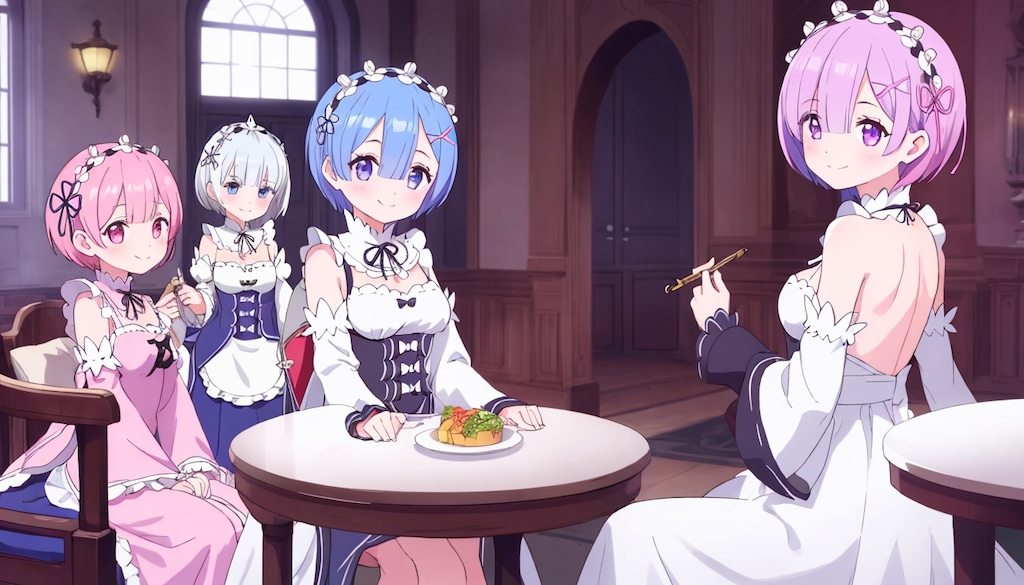 リゼロ（同じプロンプトでAIモデル毎の出力結果の違いを検証）