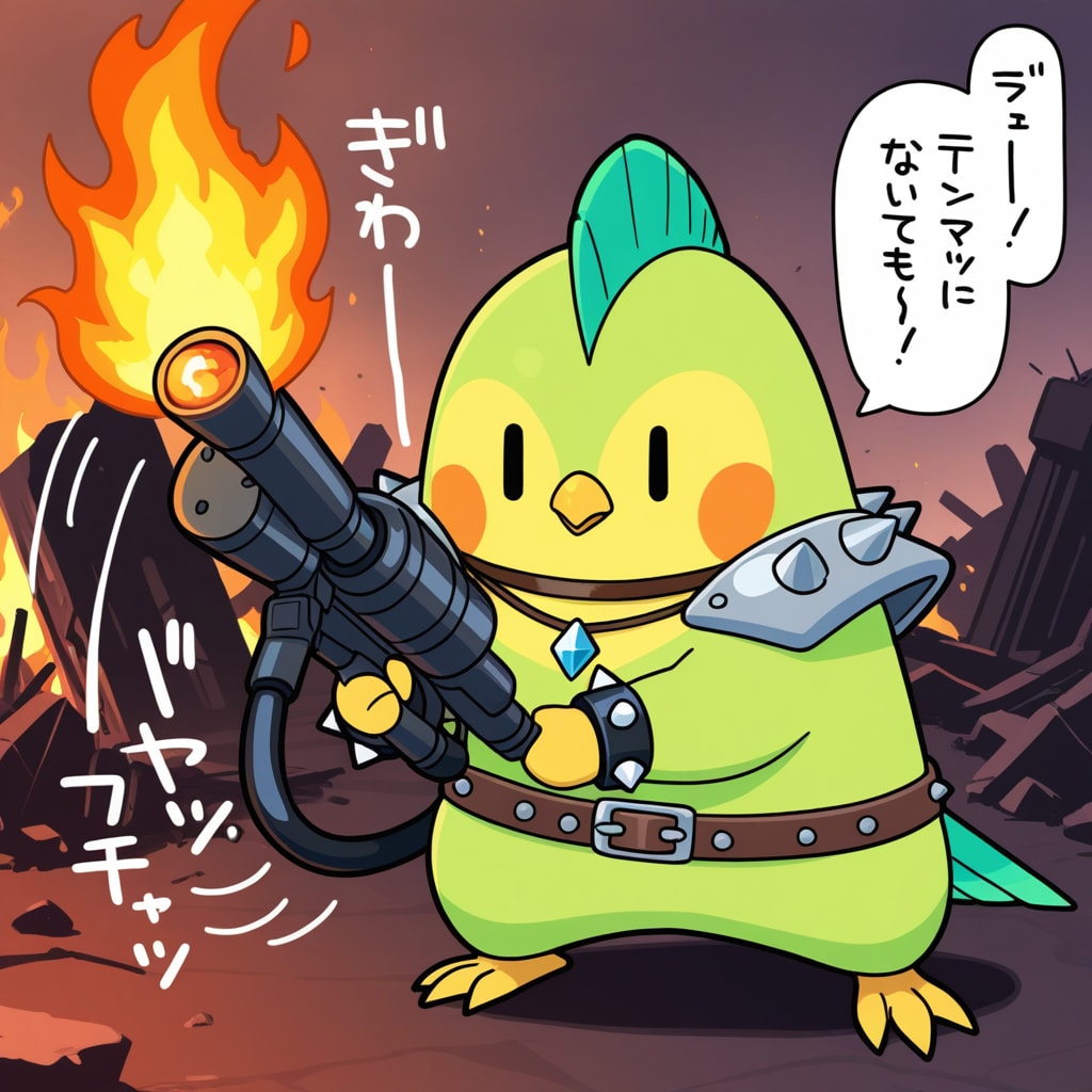 ヒャッハー喋るインコ