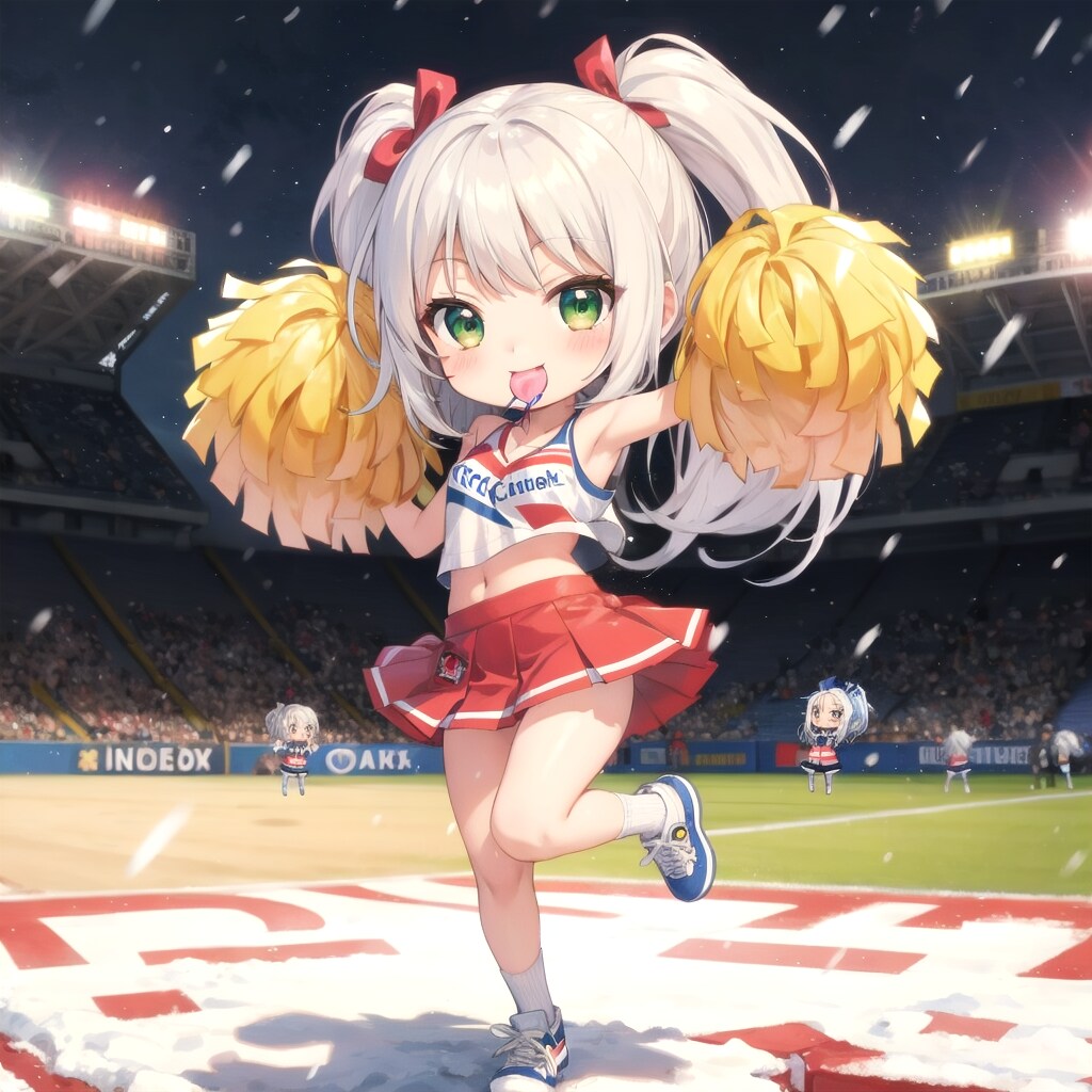 ちび雪女❄️雪ガール❄️