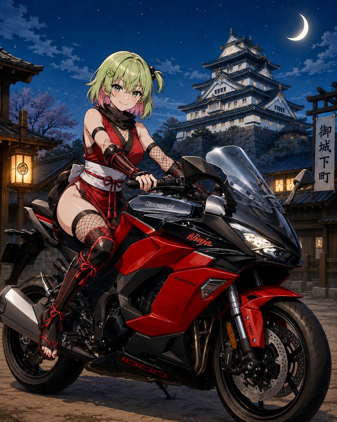 赤のくノ一