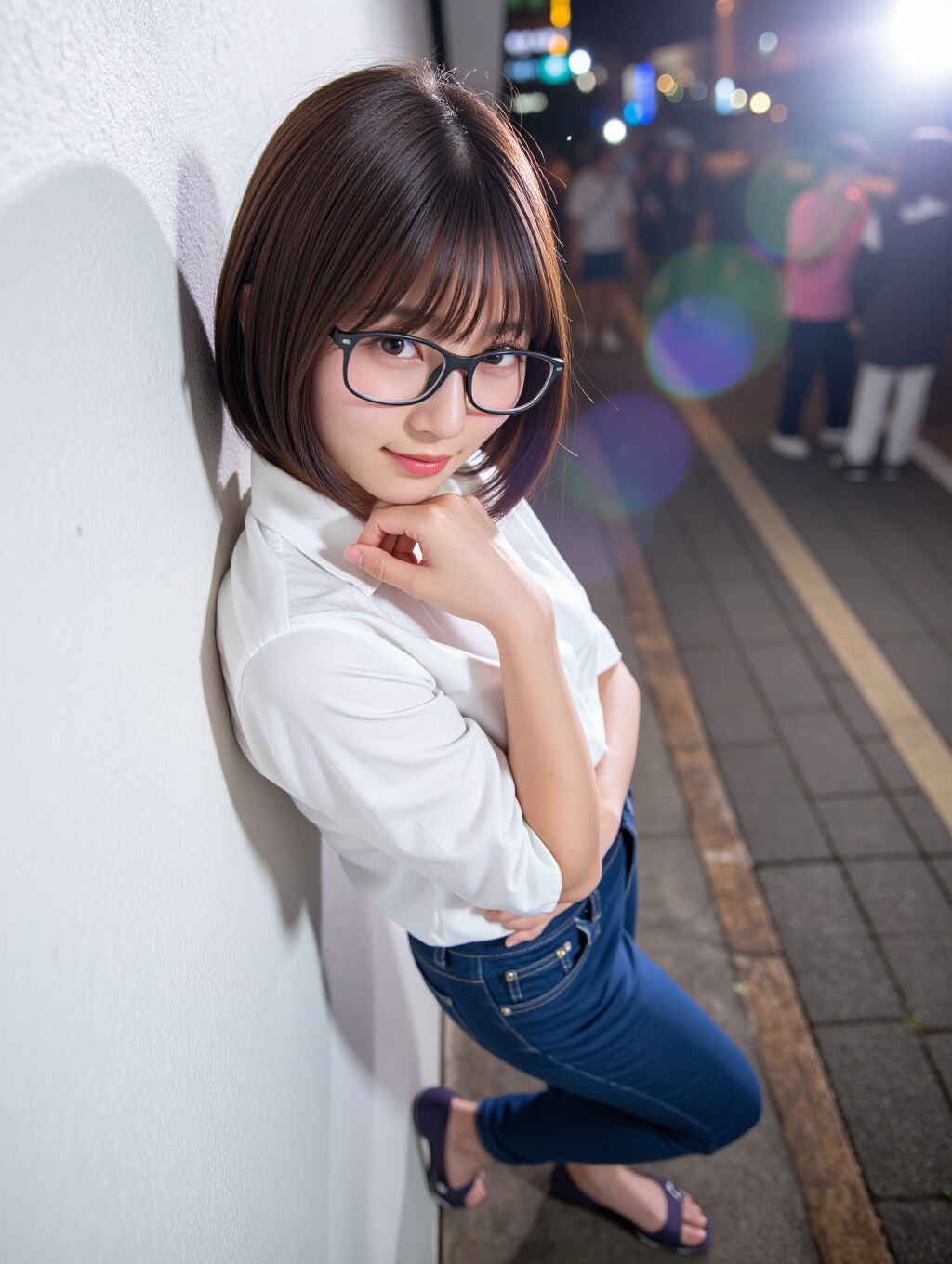 眼鏡にあうでしょ？