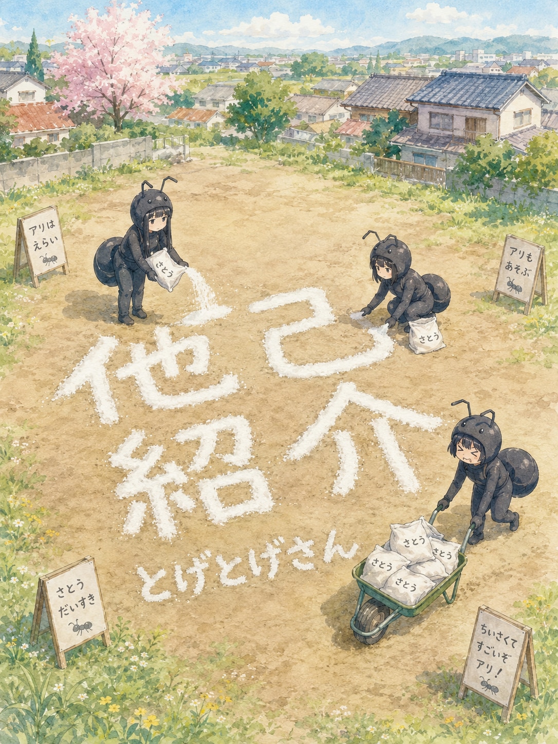 他己紹介：とげとげさん。