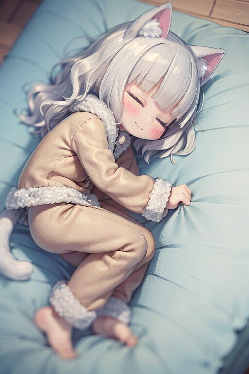 ふわふわでおやすみ