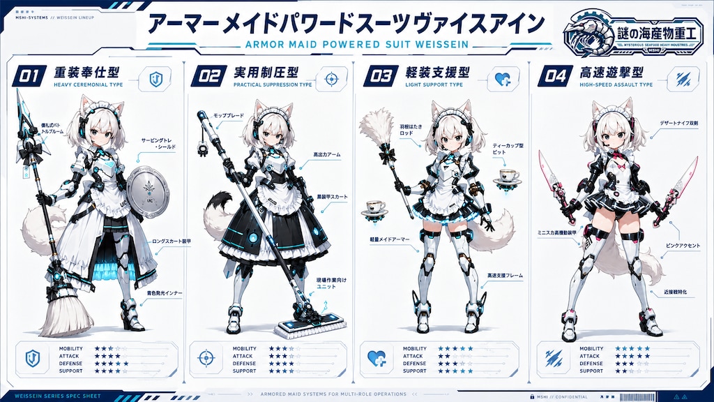 アーマーメイドパワードスーツヴァイスアイン