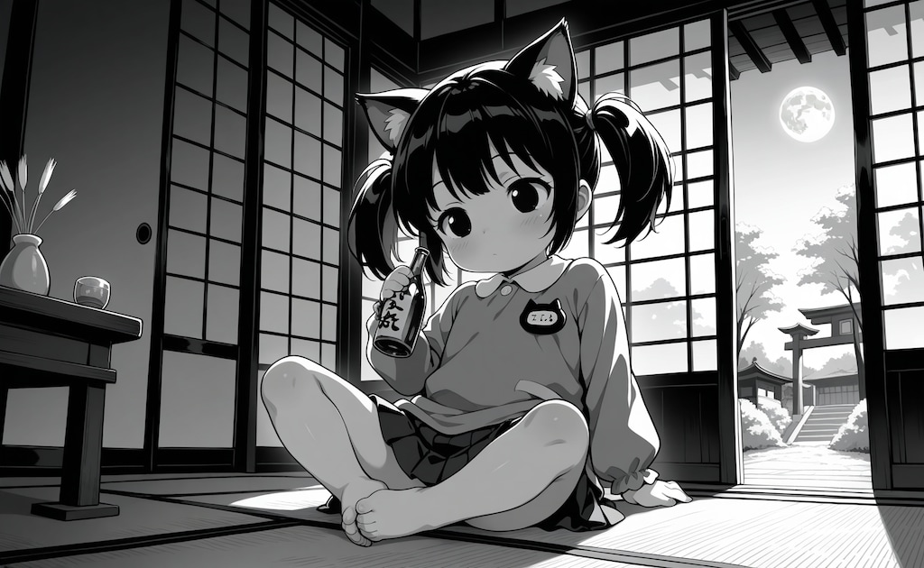 月見の秋、酒の秋