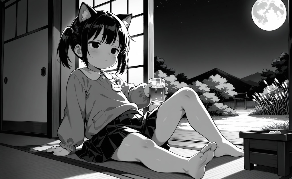 月見の秋、酒の秋