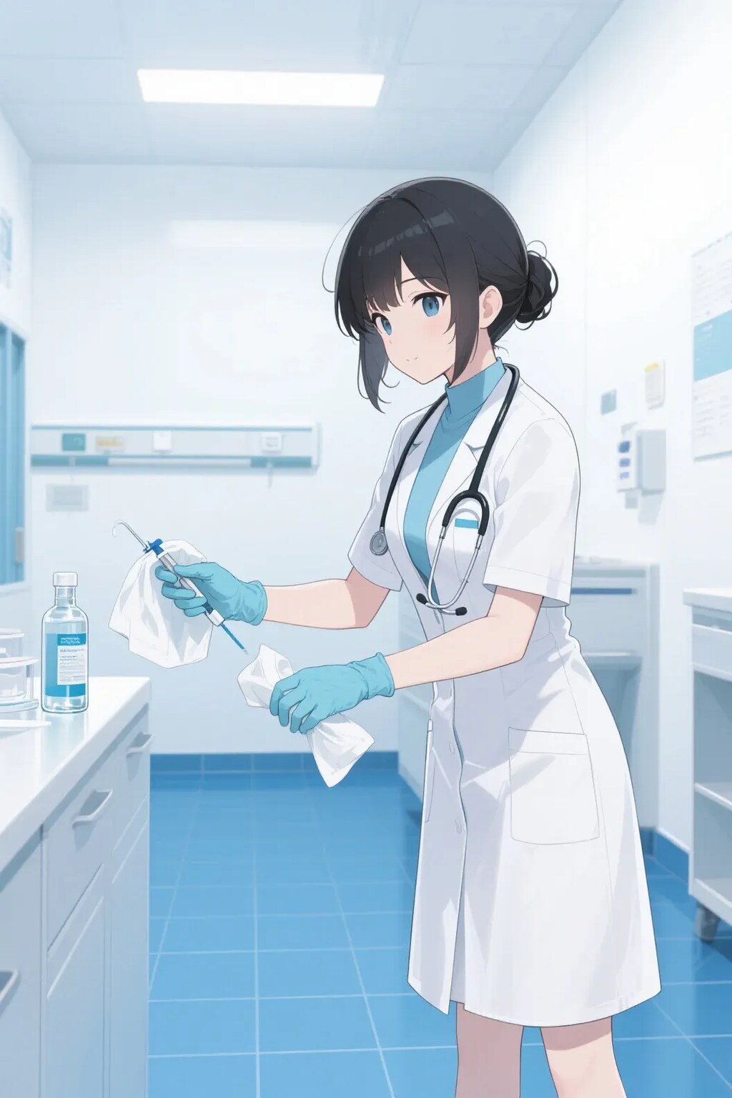 除菌も出来る女医