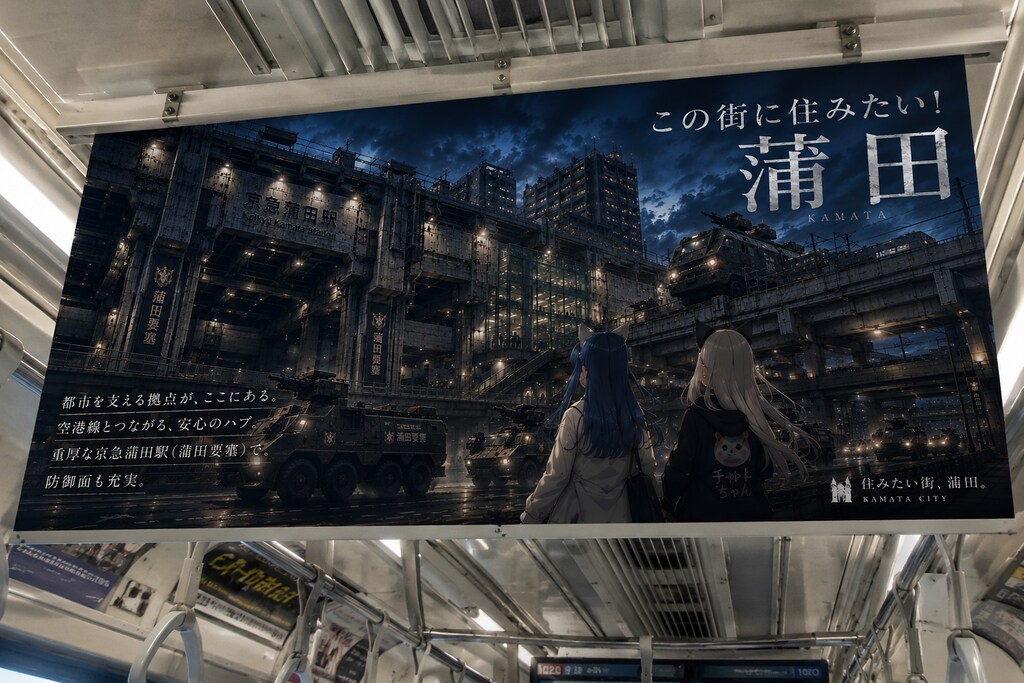 安全な蒲田のポスター