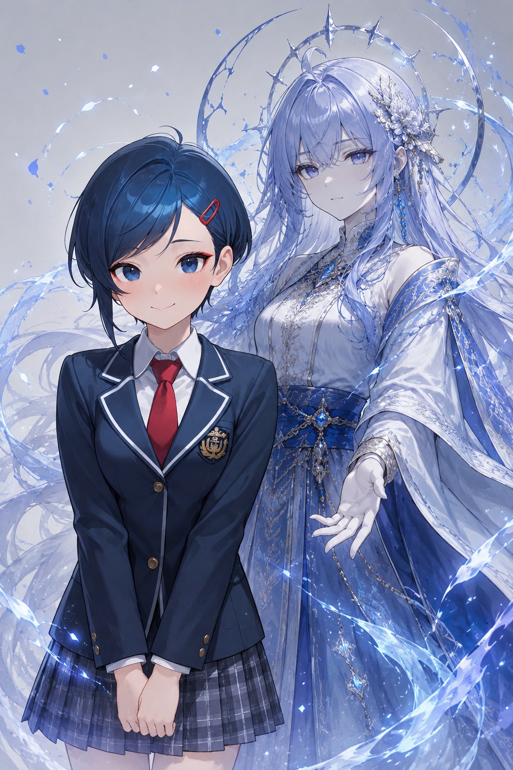 蒼氷の祈姫【ひょうそうのきひめ】 | の人気AIイラスト・グラビア