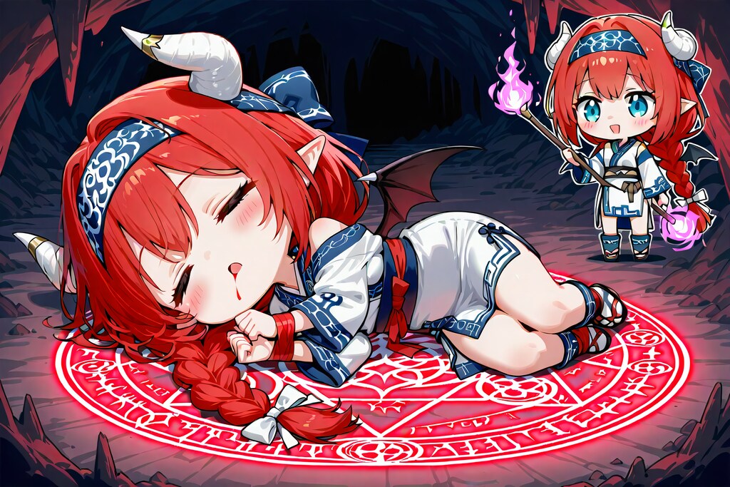 角の生えたコロポックルは……？