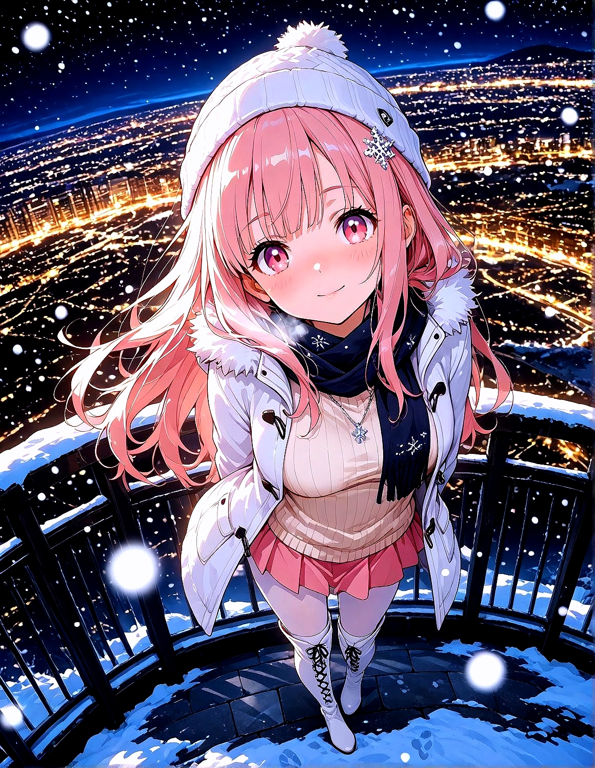 雪の街 | の人気AIイラスト・グラビア