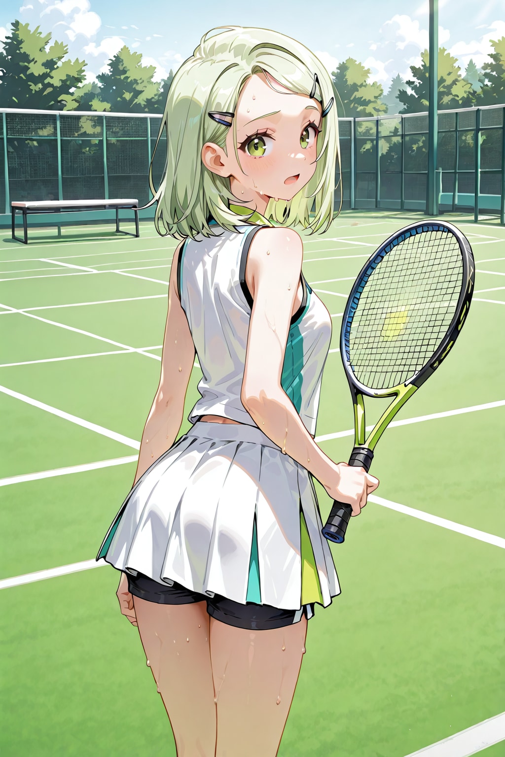 テニス女子