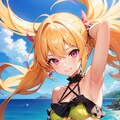 生意気彼女のフリル水着 3枚目