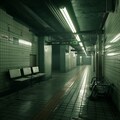 地下鉄の終電の終点でよくある風景 6枚目