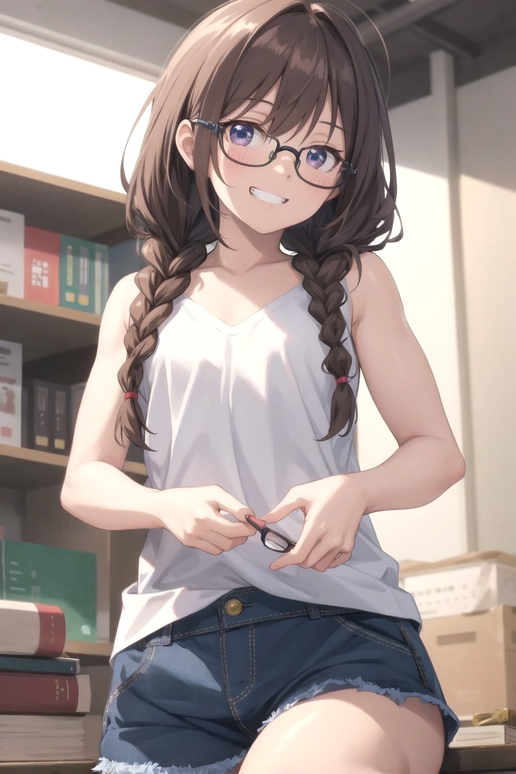 眼鏡三つ編み姉弟10単語チャレンジ