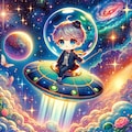 宇宙遊泳 2枚目