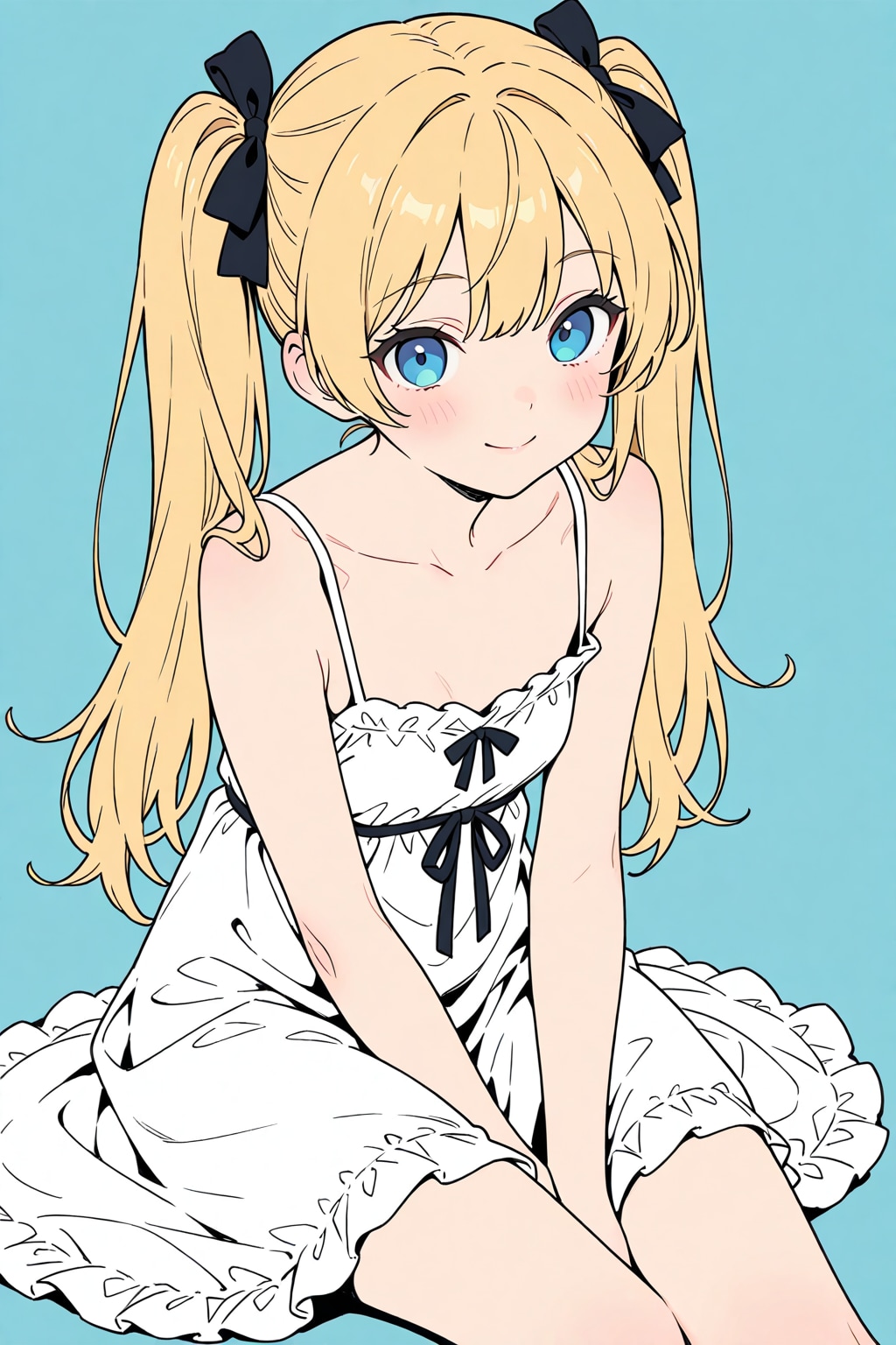 LILYでフラットカラー