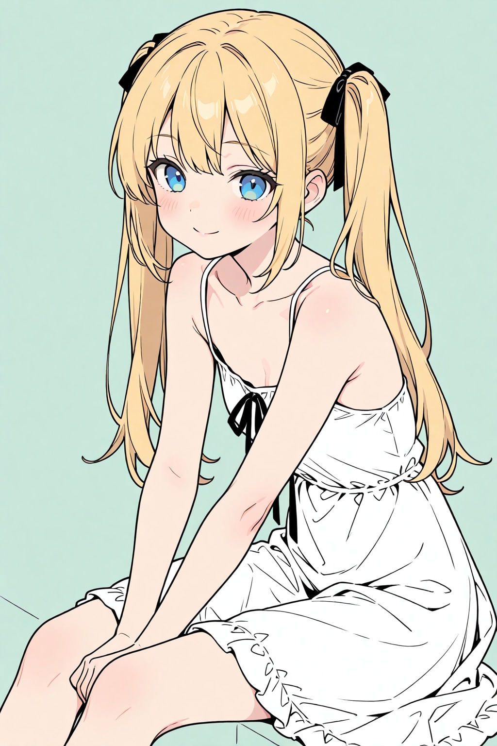 LILYでフラットカラー