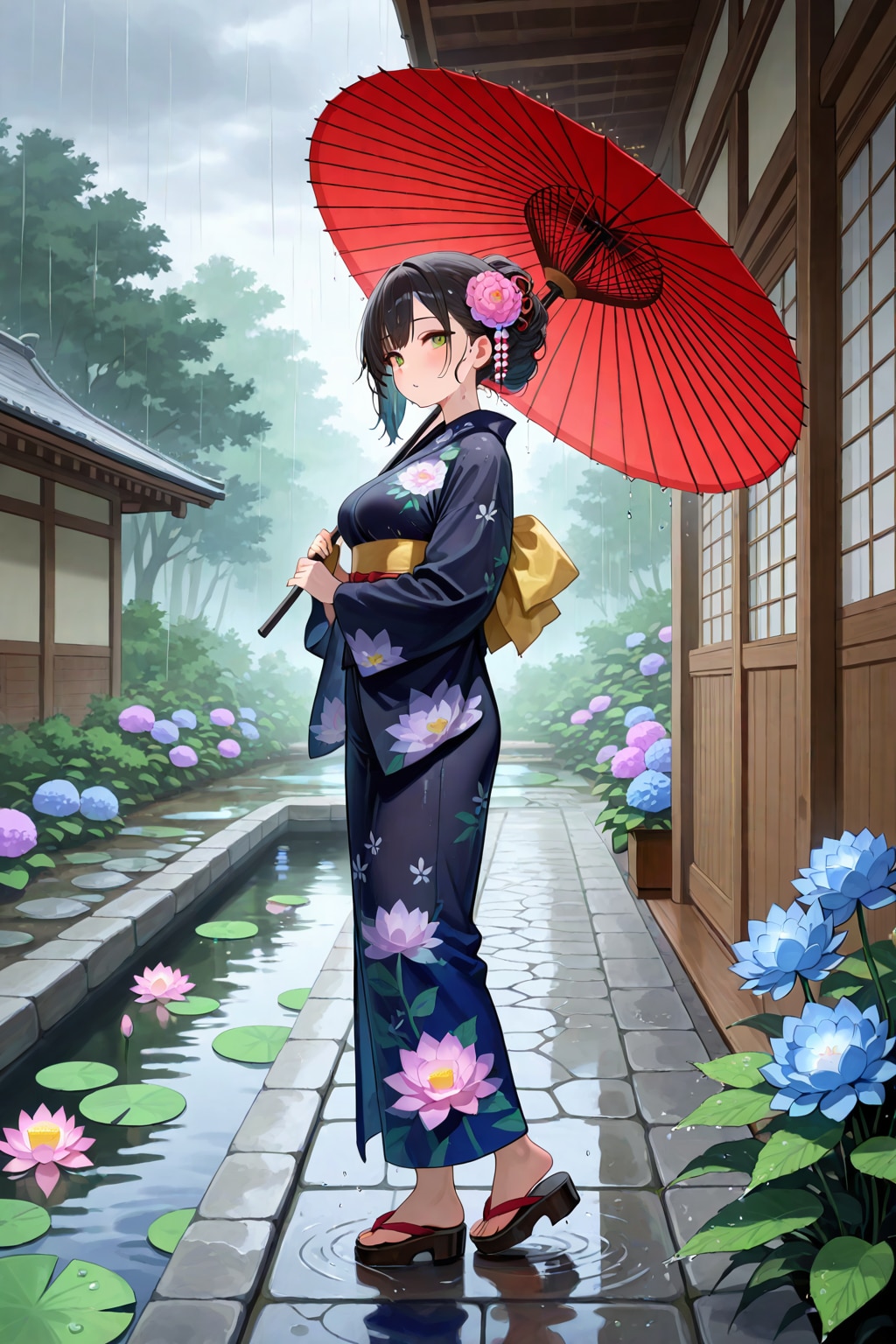 着物の女の子