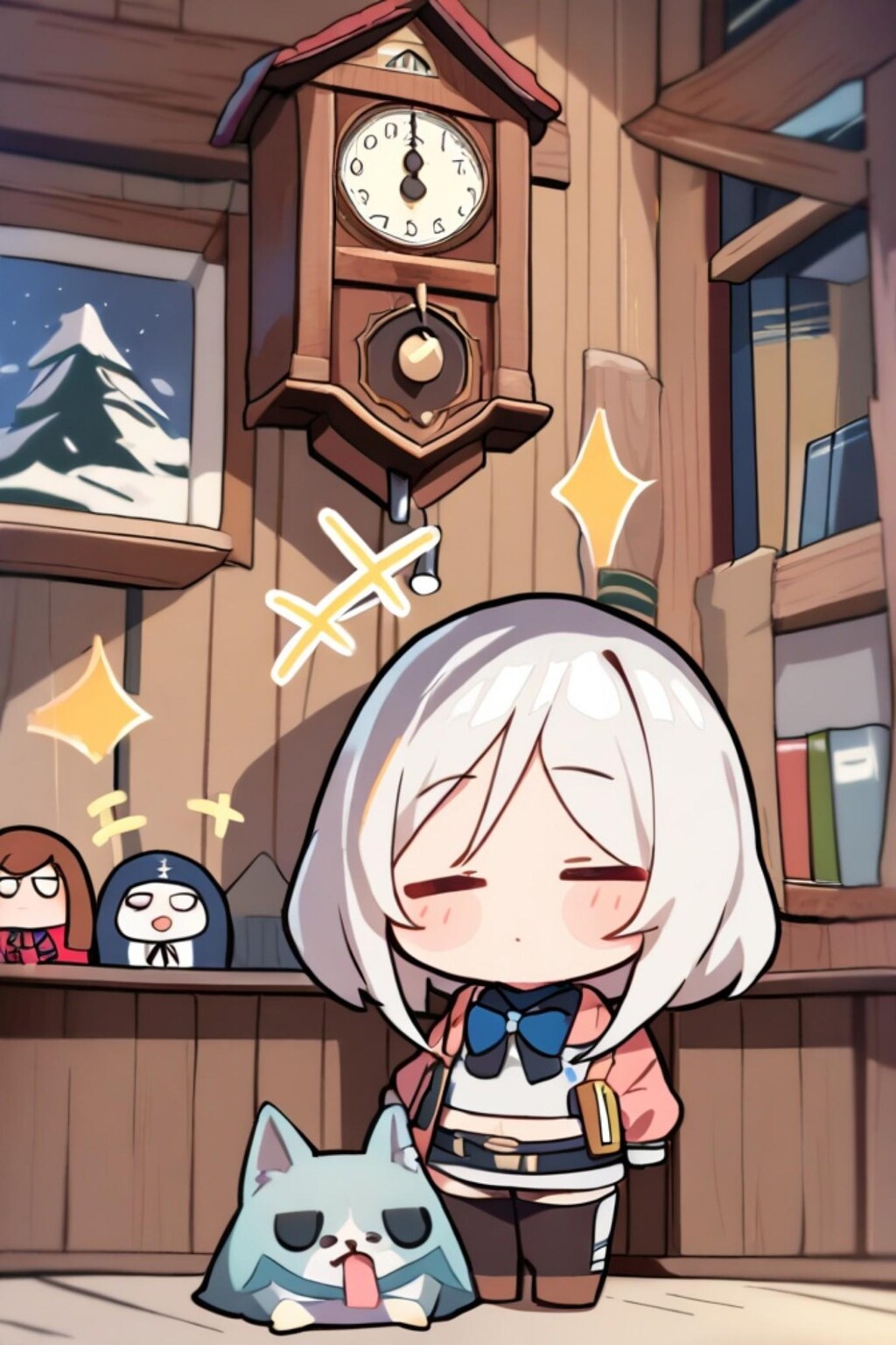 銀髪ちゃん