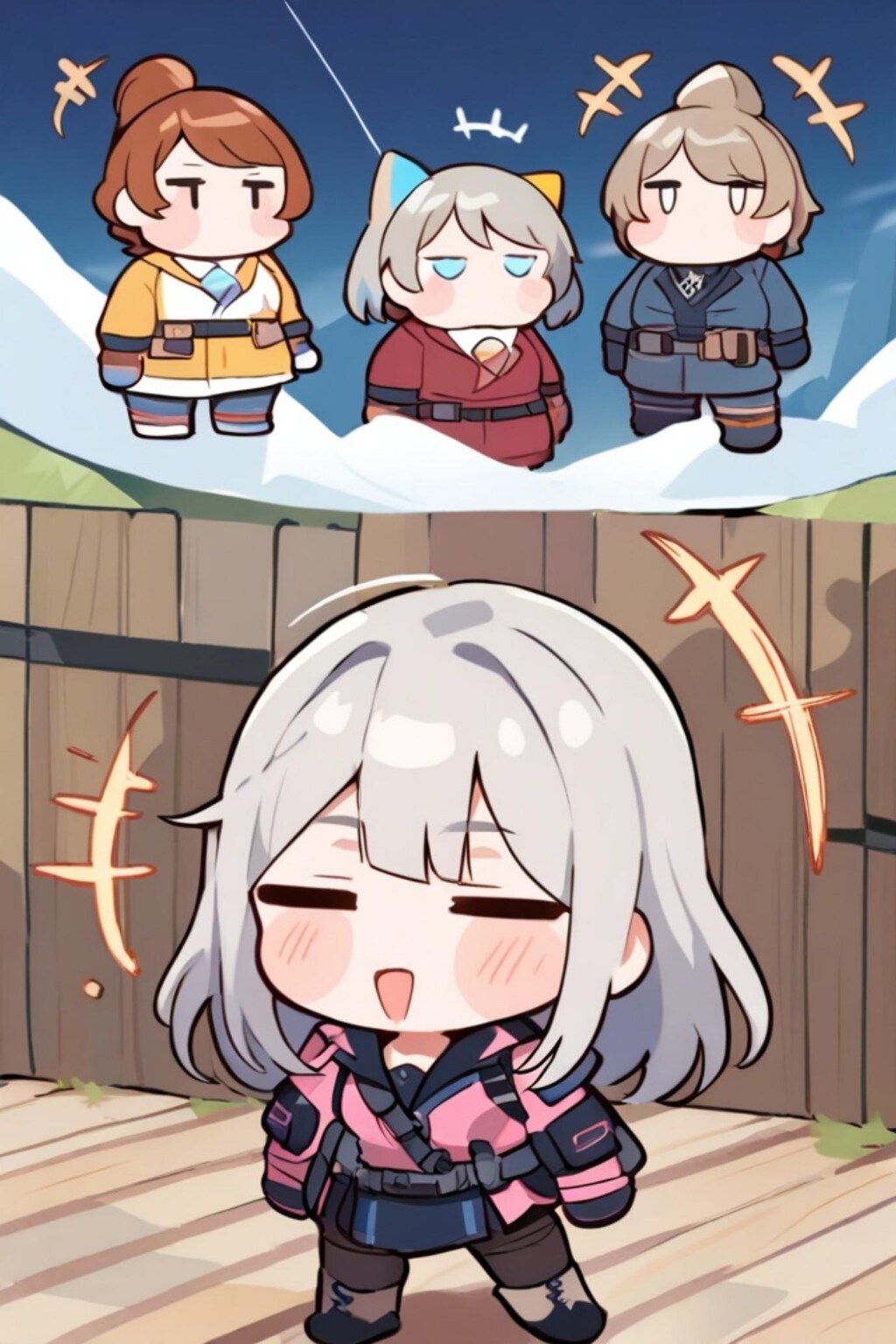 銀髪ちゃん