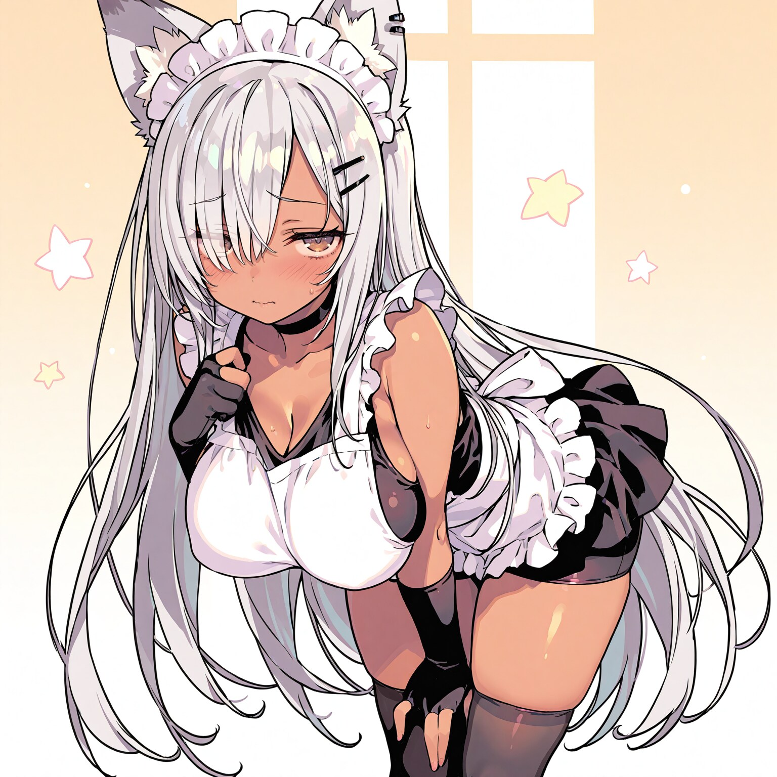 夏服メイド制服2