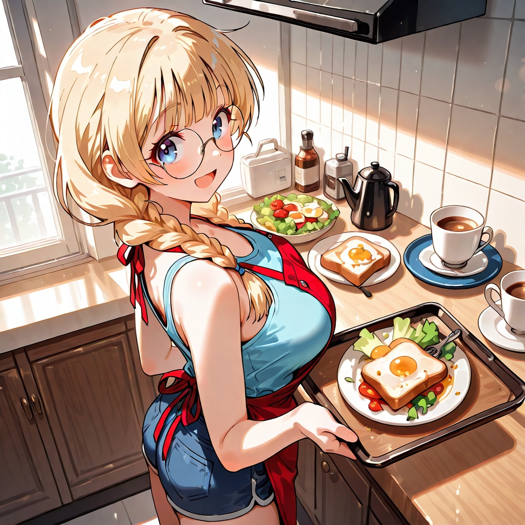 ナオちゃんと朝ごはん3