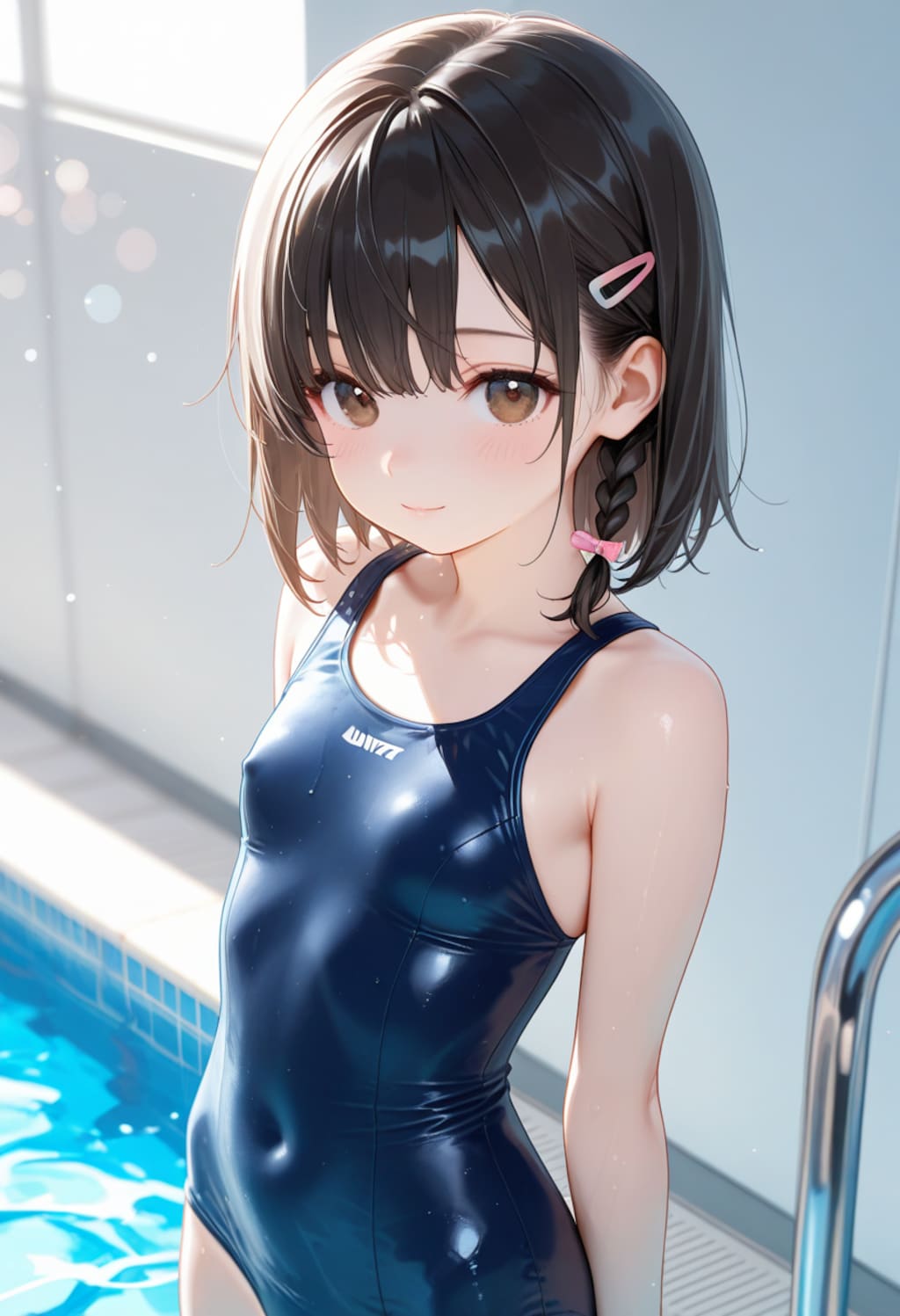 黒髪の美少女(383)