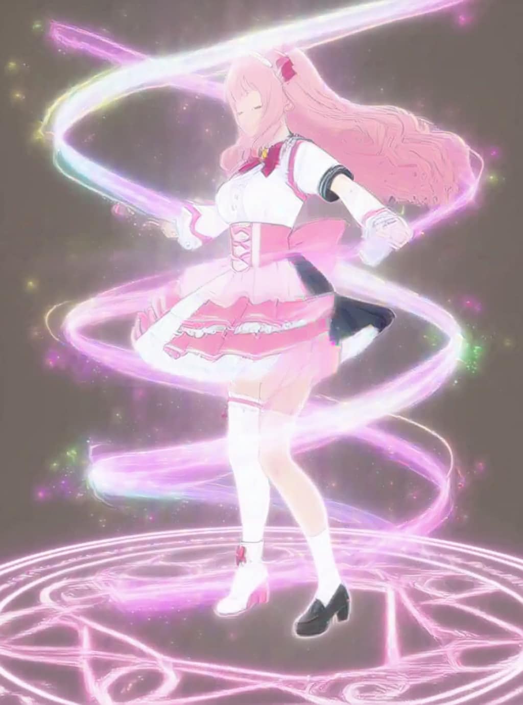 変身、魔法少女【パラパライラスト】