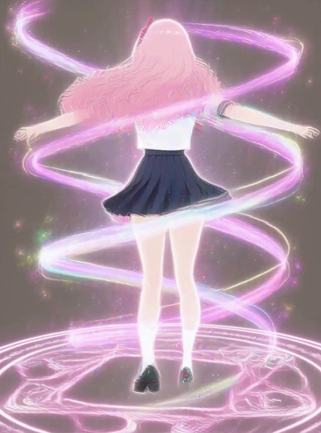 変身、魔法少女【パラパライラスト】